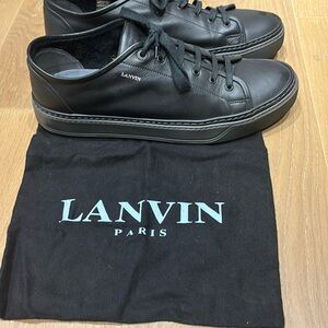Lanvin leather sneakers